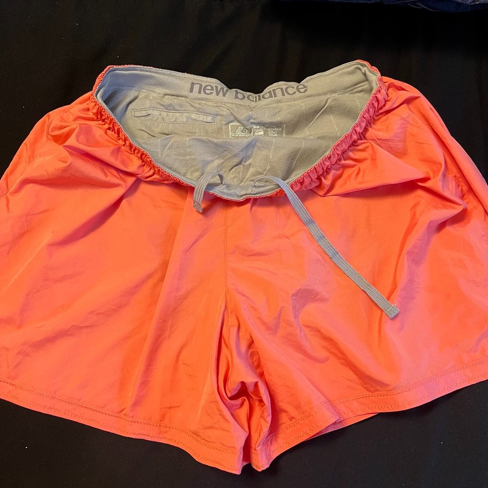 2 for $10 New Balance Tangerine Running Shorts— size XL